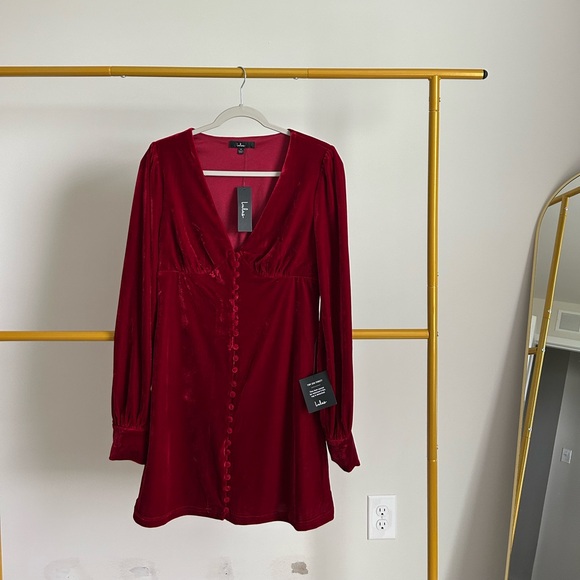 Make It Merry Mini Dress - Picture 2 of 7